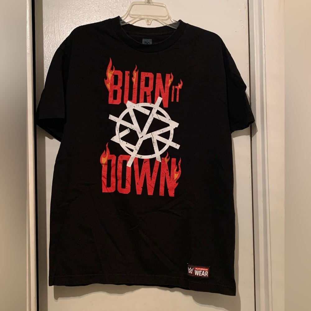 ❤️ SETH ROLLINS “Burn it Down!” WWE official shirt